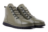 BOCCATO 068.23662S haki tbblack, trzewiki damskie