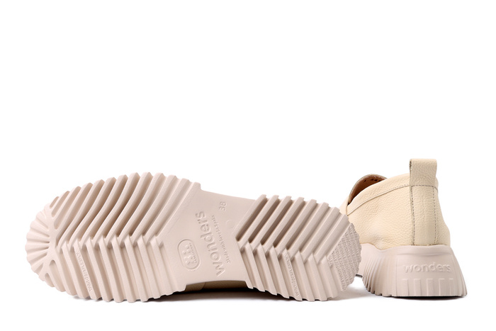WONDERS A-4410 vanila, półbuty damskie