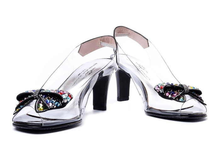 BRENDA ZARO T3610 black, sandały damskie