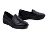 RIEKER 53752-00 black, półbuty damskie