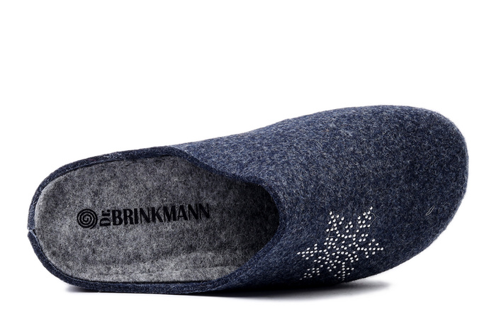 DR. BRINKMANN 320271-05 blau, kapcie damskie