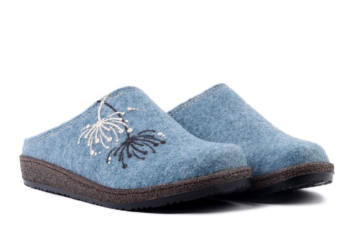BEFADO 155D 188 niebieski, kapcie damskie
