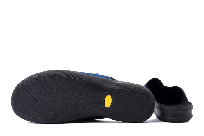 BEFADO 548M 042 granat, kapcie męskie