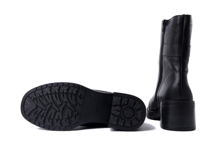 RIEKER Y5258-00 black, botki damskie