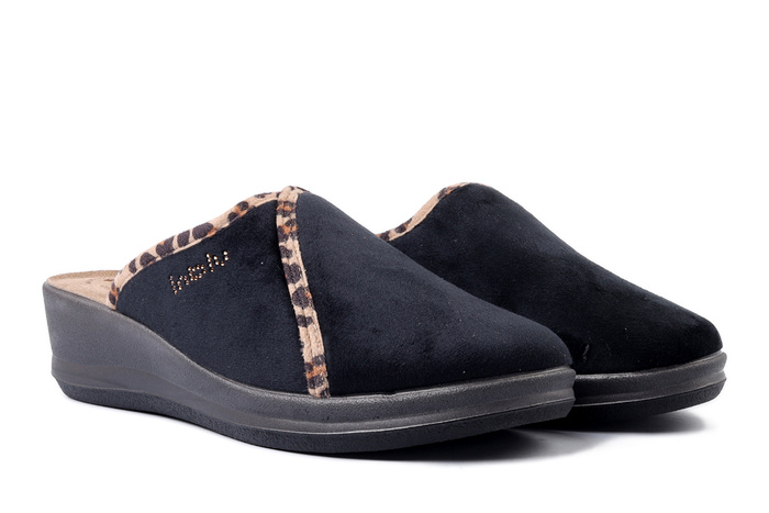 INBLU GI-25 014 czarny, kapcie damskie
