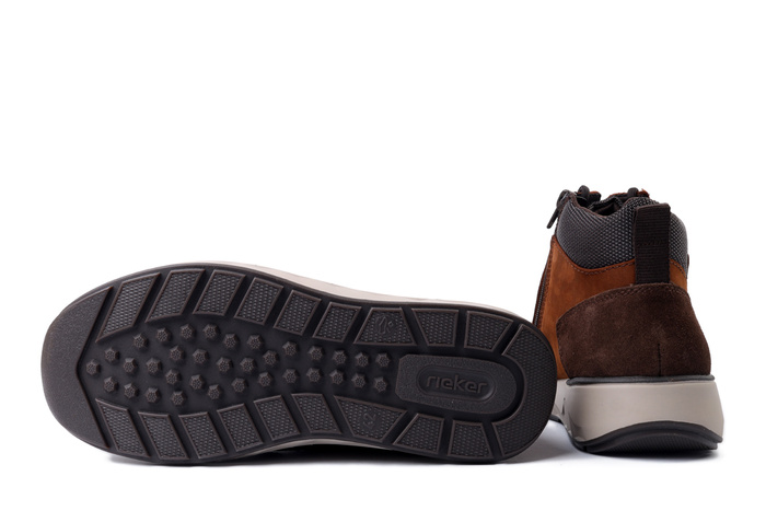 RIEKER TEX 11530-24 brown, trzewiki męskie