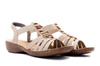 RIEKER 60851-62 beige, sandały damskie