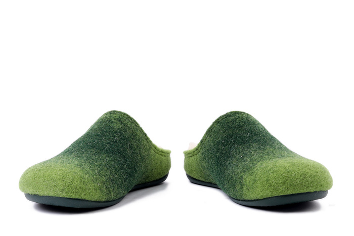 DR. BRINKMANN 320714-71 hellgrun, kapcie damskie