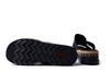 RIEKER V7953-00 black combination, klapki damskie