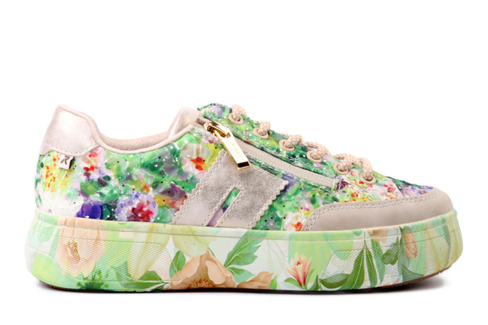 RIEKER M7711-91 multi, półbuty  damskie