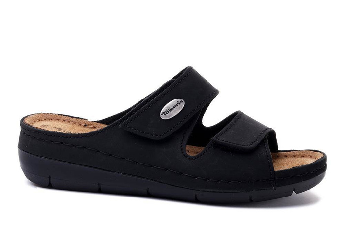 TAMARIS 27510-41 001 black, klapki damskie