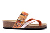 DR. BRINKMANN 700060-62 orange, klapki/japonki profilaktyczne damskie