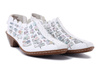 RIEKER 46778-80 white combination, sandały damskie