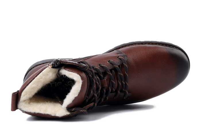 RIEKER TEX 32029-24 brown, trzewiki męskie