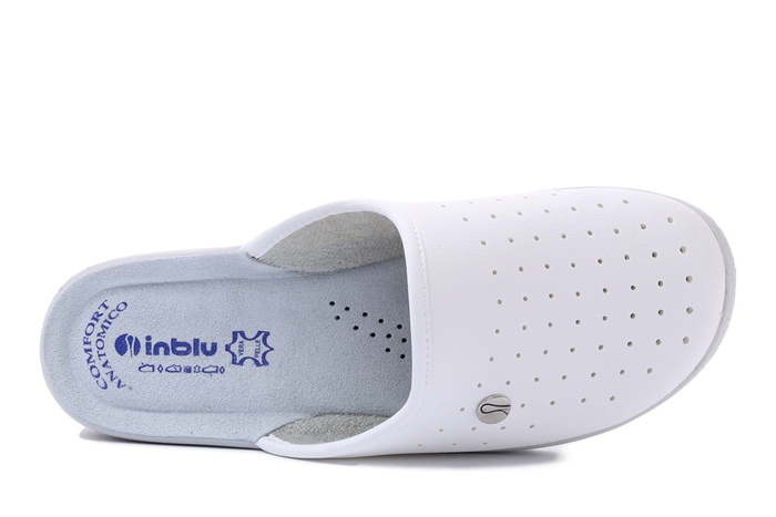 INBLU RH-33 001 white, klapki męskie