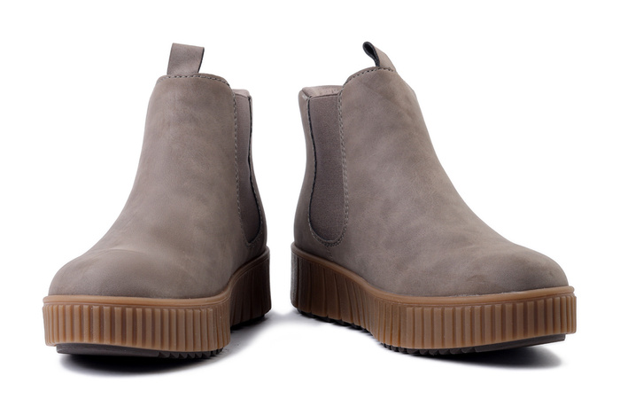 RIEKER Y6150-42 grey, botki damskie