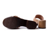 WONDERS D-8852-P sand, klapki damskie