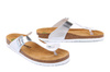 DR. BRINKMANN 701395-92 silber, klapki  damskie