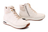 RIEKER 44555-60 beige, trzewiki damskie