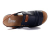 RIEKER 62962-14 blue combination, sandały damskie