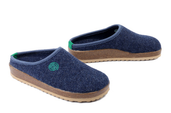 DR. BRINKMANN 220071-05 blau, kapcie damskie