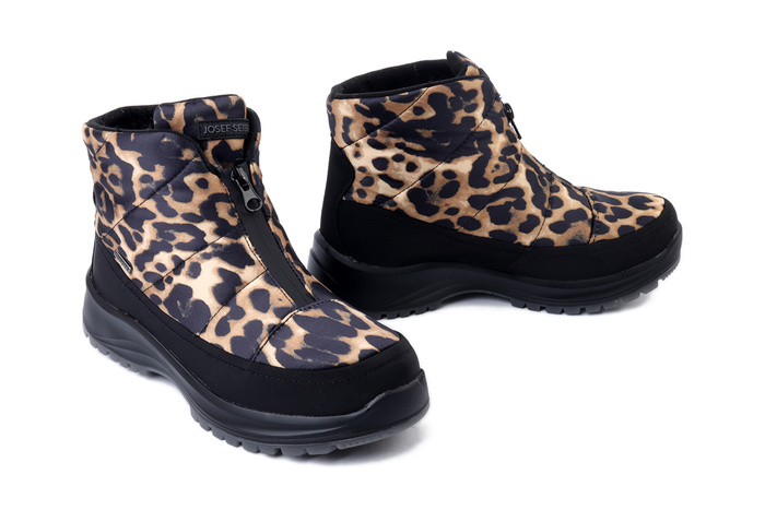 JOSEF SEIBEL 91855 PL76 104 schwarz-leo, botki damskie