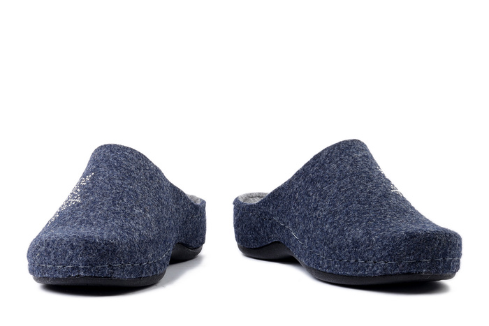 DR. BRINKMANN 320271-05 blau, kapcie damskie