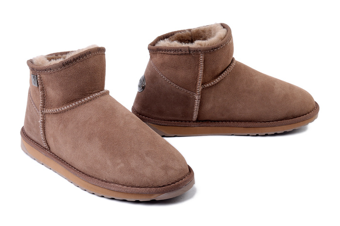 EMU AUSTRALIA WP11875 Platinum Slim Darling mushroom, botki damskie