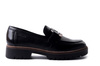 TAMARIS 1-24722-43 003 black leather, półbuty damskie