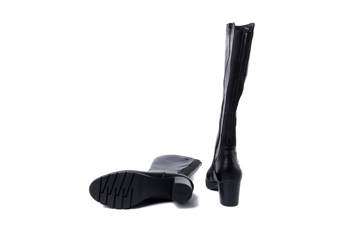 RIEKER 77684-00 black, kozaki damskie