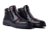MANITU 990689-01 schwarz, botki damskie