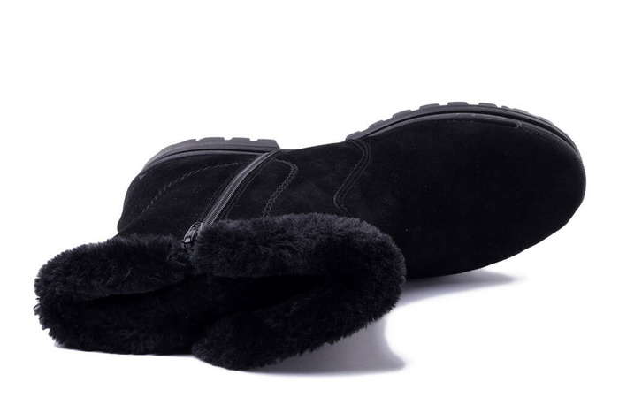 RIEKER TEX Z5454-00 black, botki damskie