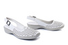 RIEKER 41350-80 white, półbuty letnie damskie