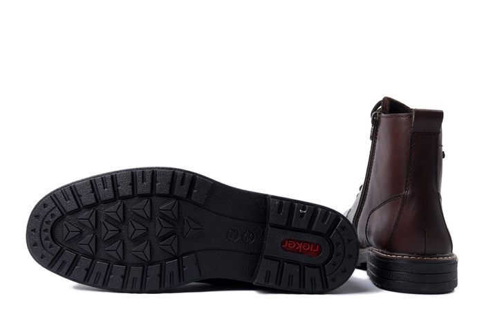 RIEKER TEX 33143-25 brown, trzewiki męskie