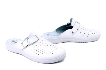 INBLU DG-15 001 biały, klapki męskie
