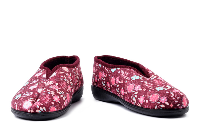 ADANEX 29836 DIP6VV burgund, kapcie damskie