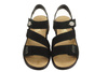 RIEKER 64573-00 black, sandały damskie