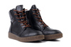RIEKER Y4303-00 black, trzewiki damskie