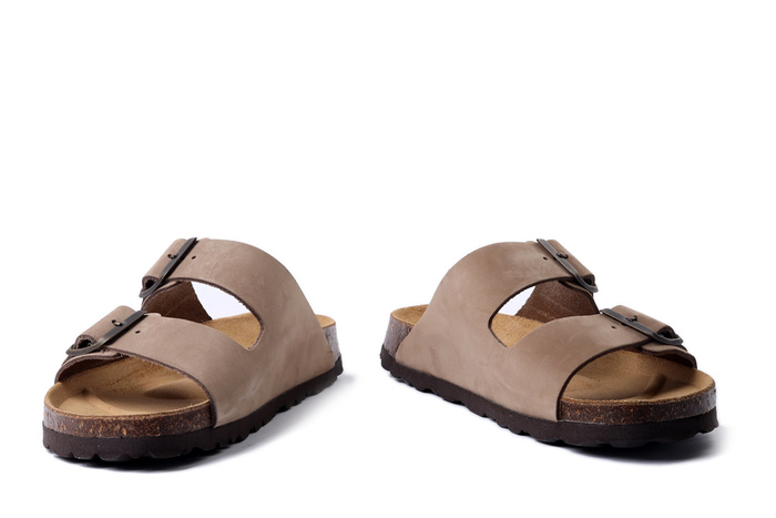 DR. BRINKMANN 600130-08 beige, klapki damskie/męskie