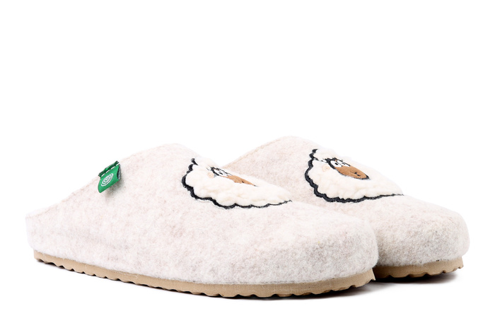 DR. BRINKMANN 320263-81 offwhite, kapcie damskie