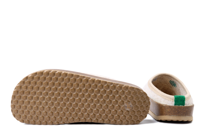 DR. BRINKMANN 320264-81 offwhite, kapcie damskie