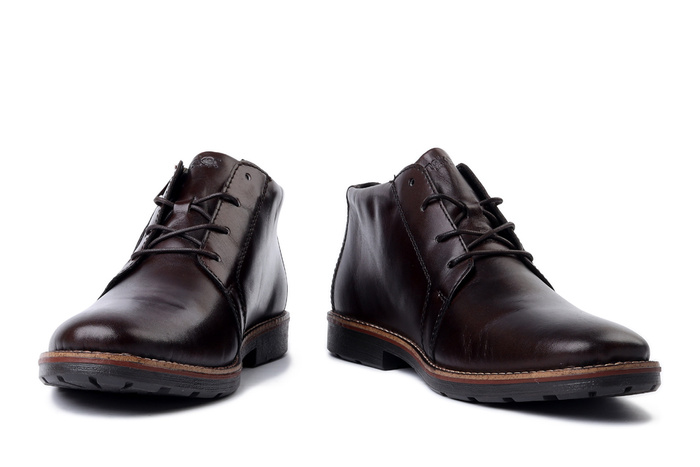 RIEKER TEX 15324-25 brown, trzewiki męskie