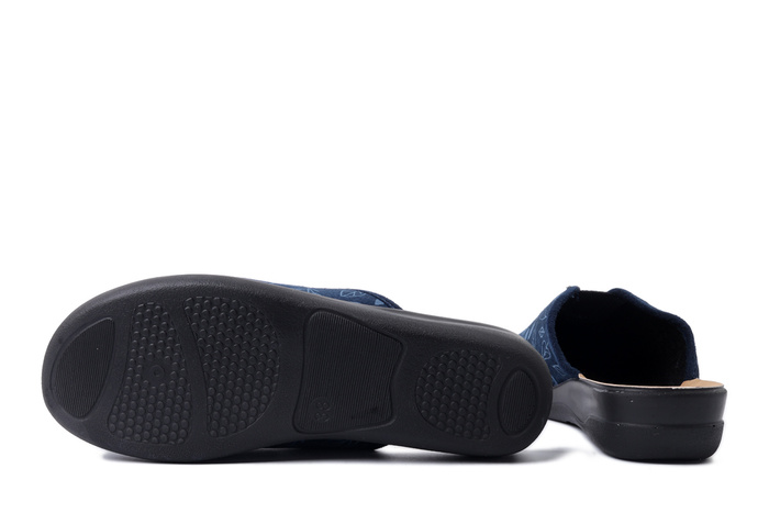 INBLU CF-49 004 granatowy, kapcie damskie