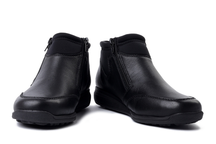 RIEKER 47270-00 black, botki damskie