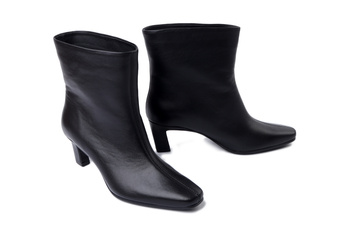 BOCCATO 8022 czarne lico, botki damskie