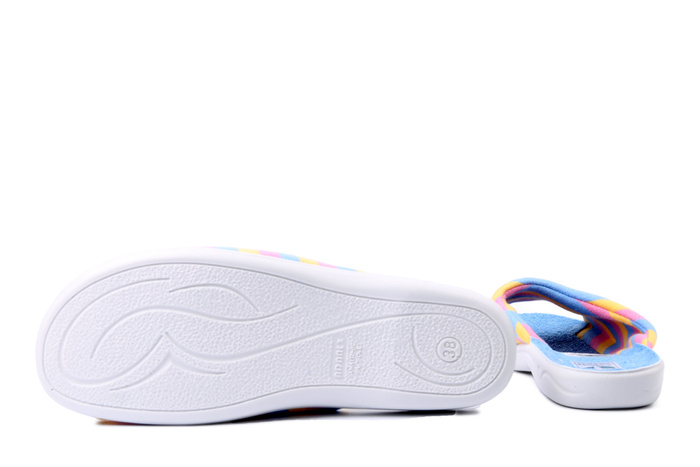 ADANEX 30234 SAK23VV kolorowy, kapcie damskie