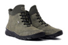 RIEKER 55069-54 green, trzewiki damskie