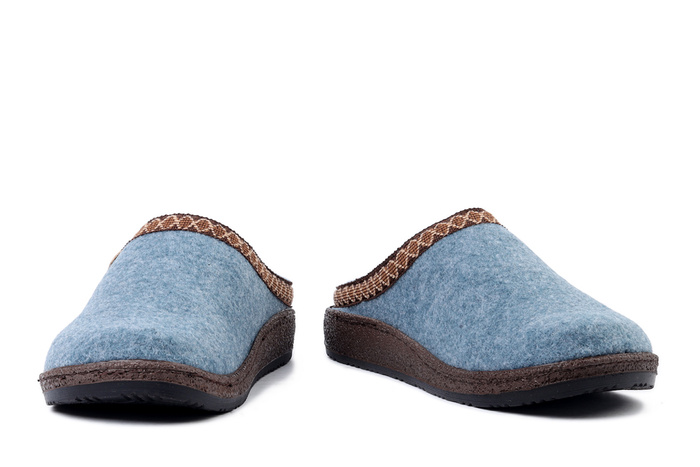 BEFADO 155D 180 niebieski, kapcie damskie