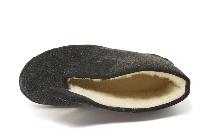 SCHAWOS 271862-1 schwarz, kapcie męskie