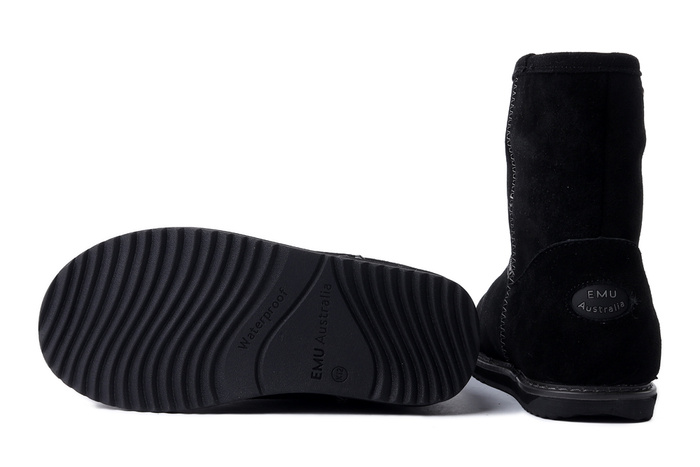 EMU AUSTRALIA Brumby Lo 2.0 K13225  black, botki dziecięce, rozmiary 29,5-36